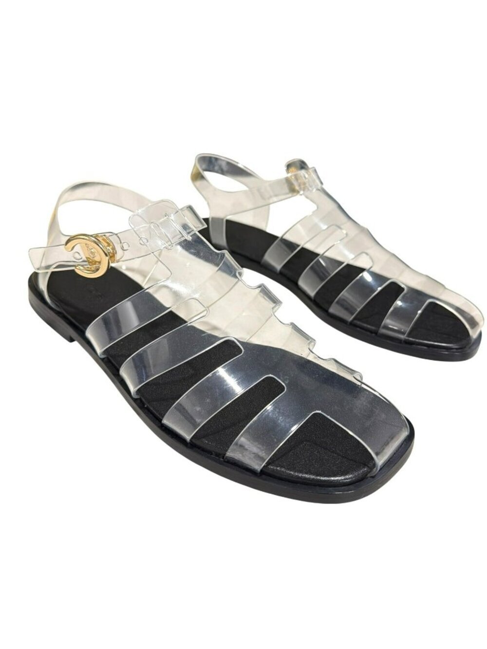 Vince Melina Jelly Fisherman Sandal Size 7.5 M New